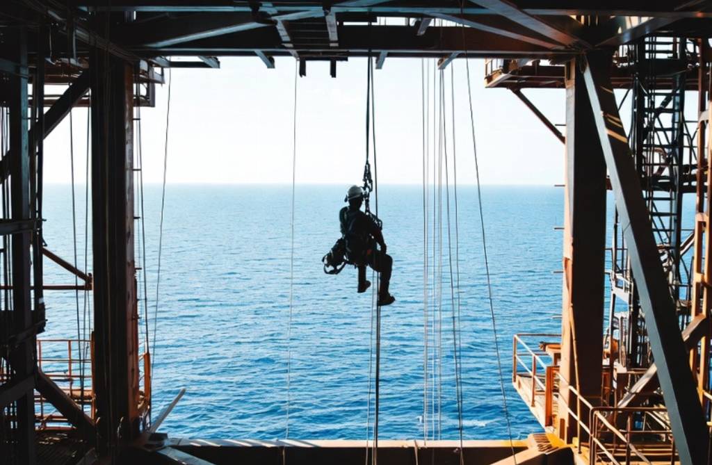 Offshore Rope Access Jobs: Complete Guide to Working on Oil Rigs and Platforms